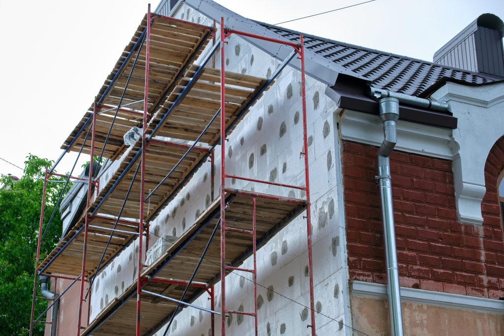 rénovation façade de maison à Nantes