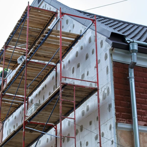 rénovation façade de maison à Nantes